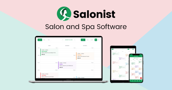 Salonist - #1 Could-Based Salon Booking Software