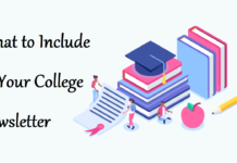 What to Include in Your College Newsletter