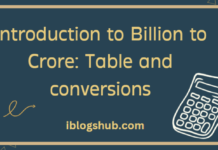 Introduction to Billion to Crore: Table and Conversions Introduction to Billion to Crore Table and Conversions (1)