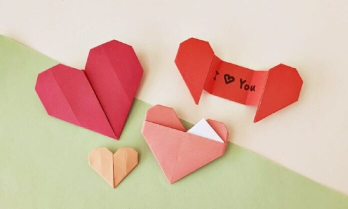 How to Create a Heart Out of a Gum Wrapper